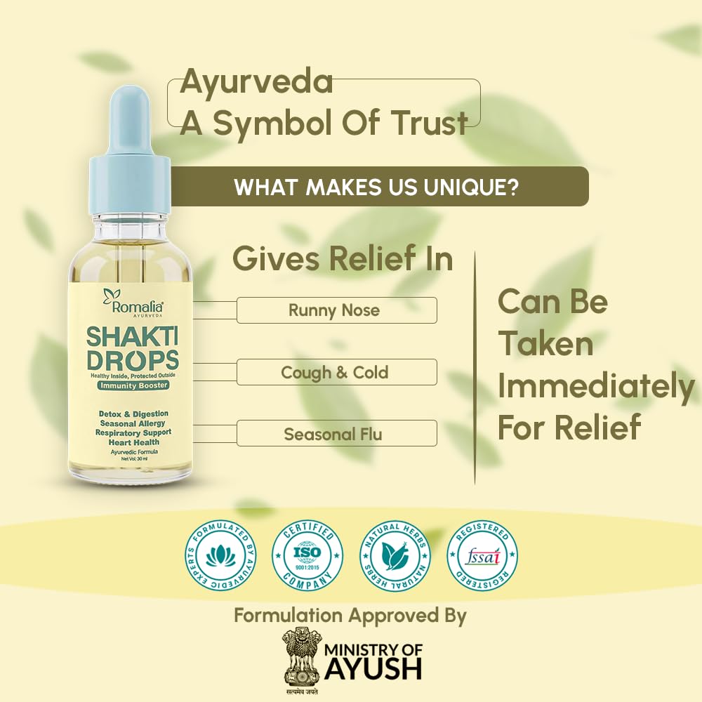 Romalia Ayurveda Shakti Drops | 30ml