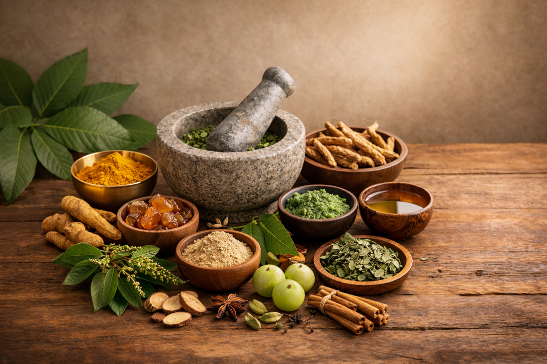 Romalia Ayurveda natural herbal ingredients for Ayurvedic wellness