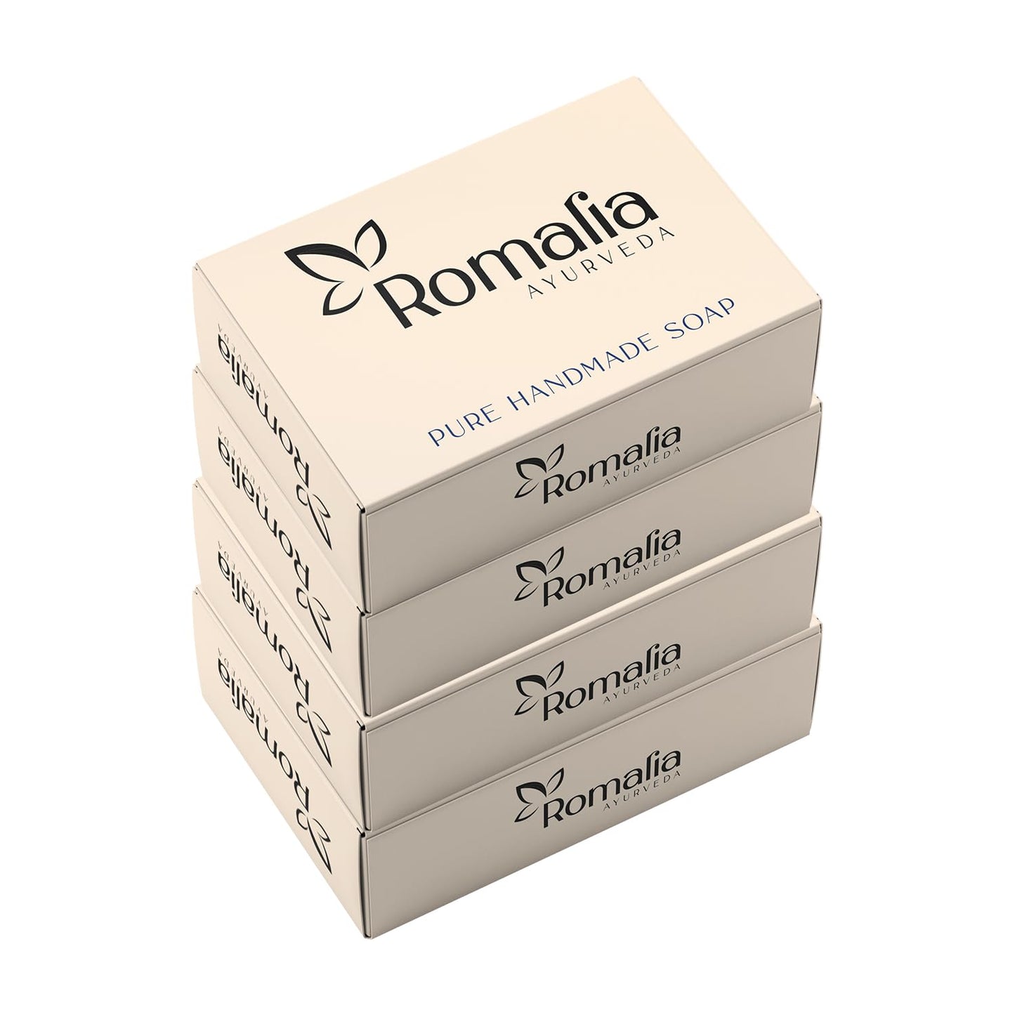 Herbal ingredients used in handmade Ayurvedic soap