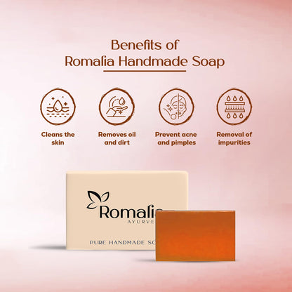 Natural Ayurvedic handmade soap for daily skincare