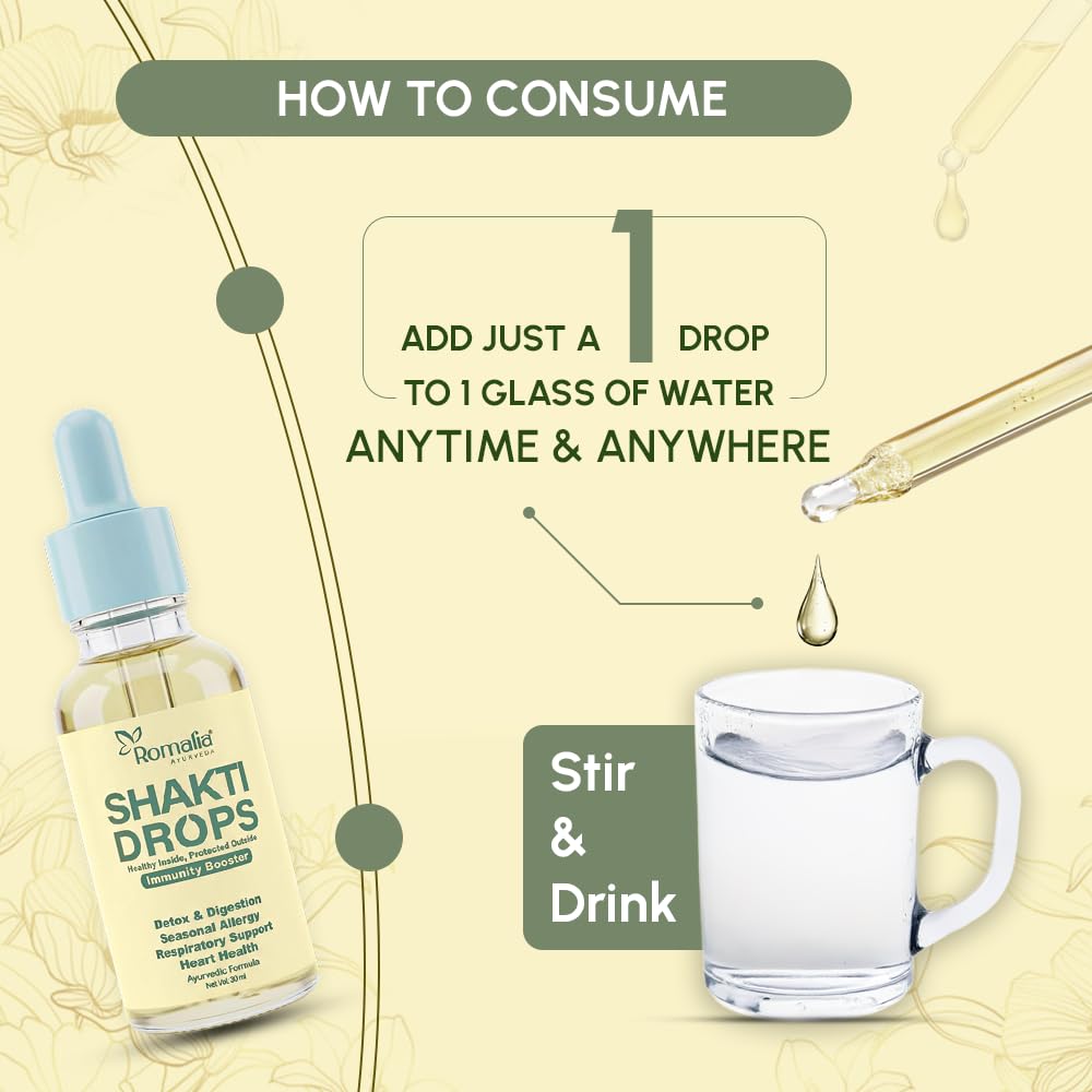 Romalia Ayurveda Shakti Drops | 30ml