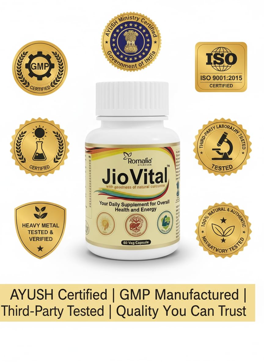 Jio Vital Multivitamin Capsules for Men & Women – Daily Nutritional Supplement