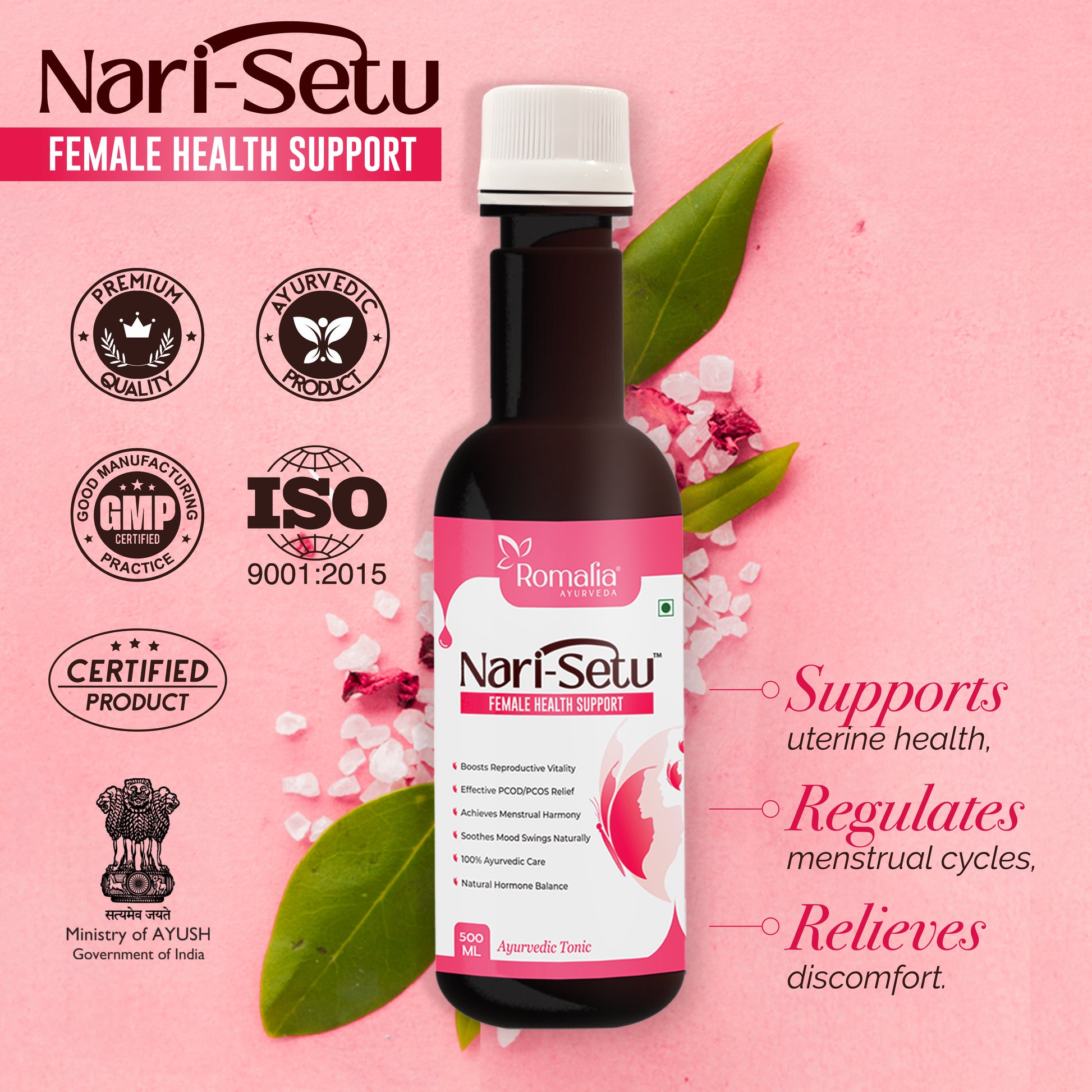 Nari Setu Ayurvedic Support for Female Reproductive Health