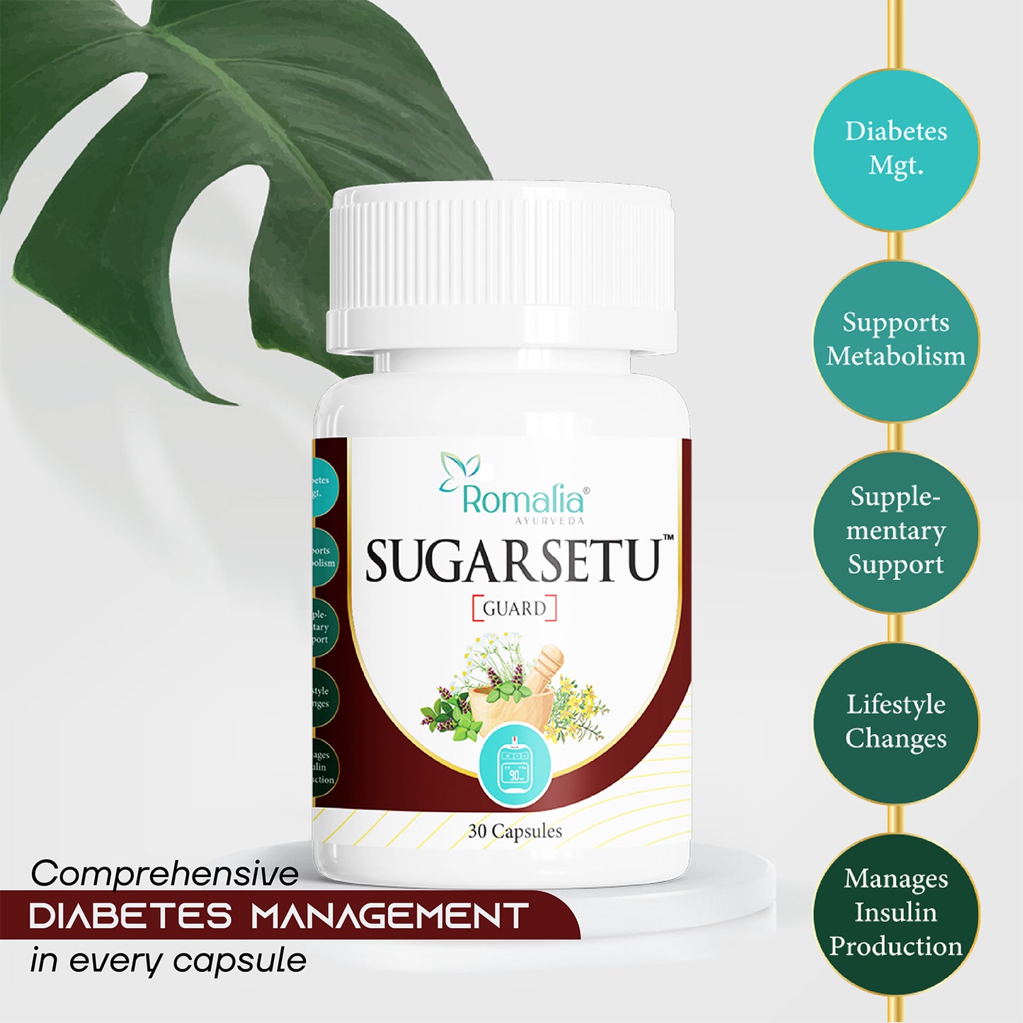 Diabetic Control Veg Capsule - Natural Ayurvedic Solution for Balanced Blood Sugar Levels