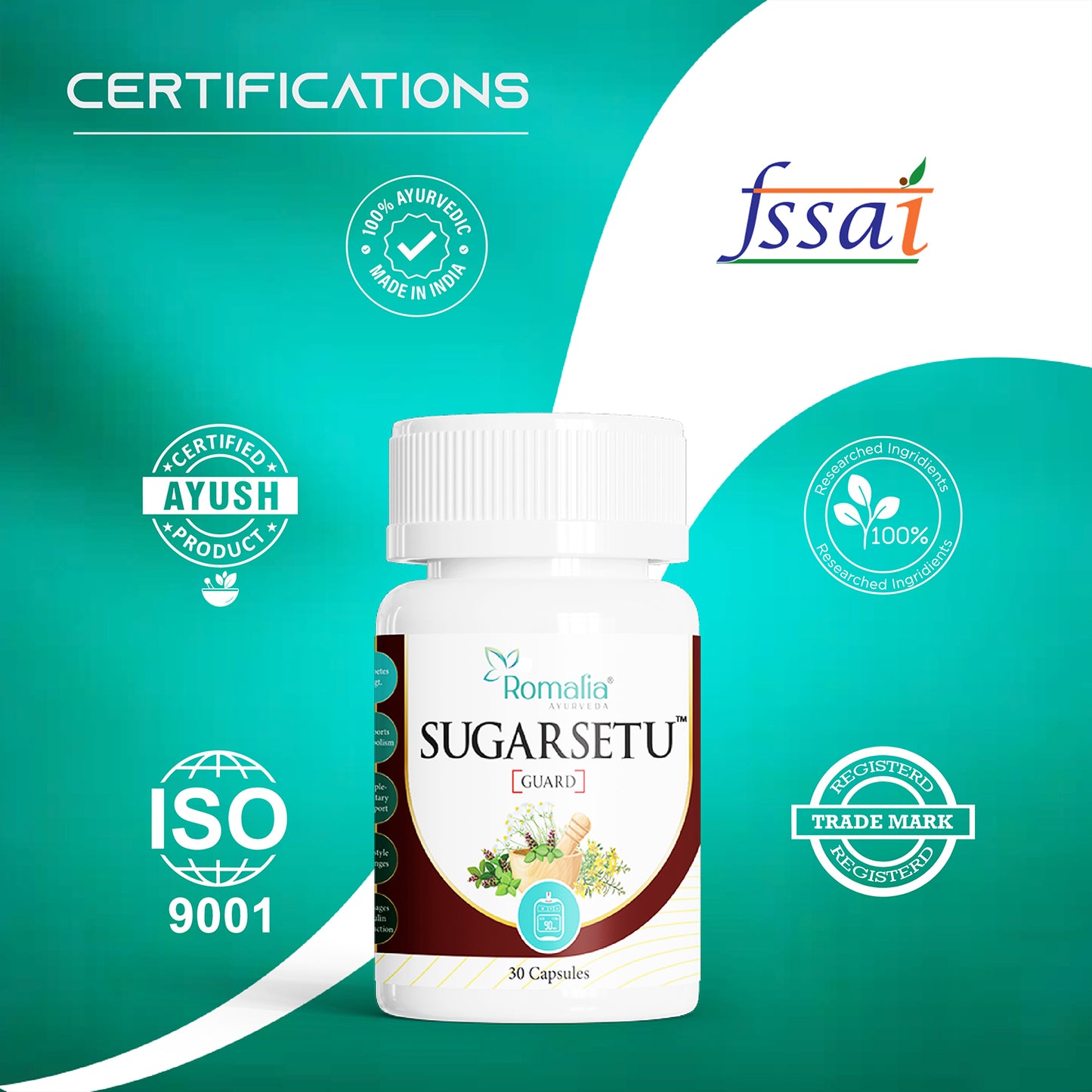 Diabetic Control Veg Capsule - Natural Ayurvedic Solution for Balanced Blood Sugar Levels