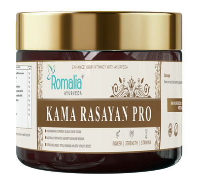 Kama Rasayan Pro Ayurvedic Rasayan for men’s wellness with 52+ herbs to support vitality, stamina, energy and healthy blood circulation
