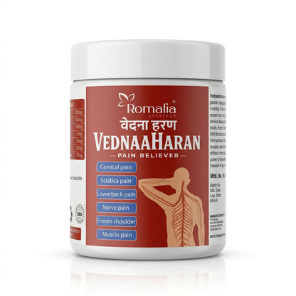 Nerve & Joint Pain Relief Capsules (Vedna Setu) – 60 Capsules | Cervical, Sciatica, Back Pain & Muscle Support